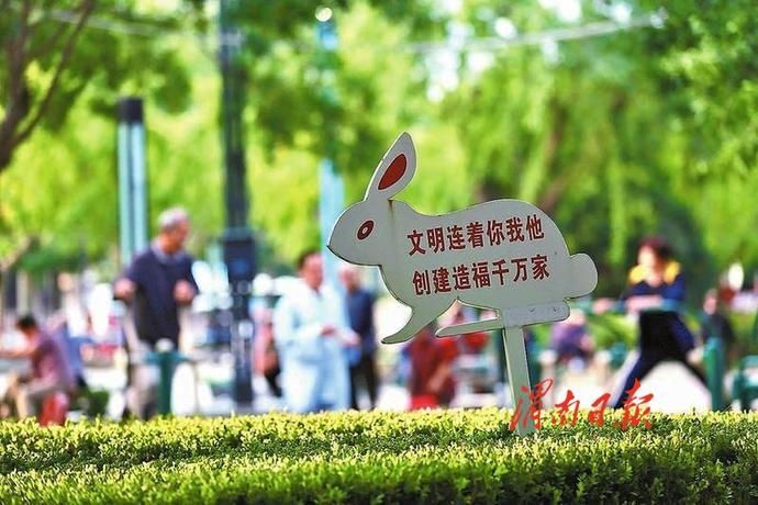 一言一行|一花一木显城韵 一言一行见文明