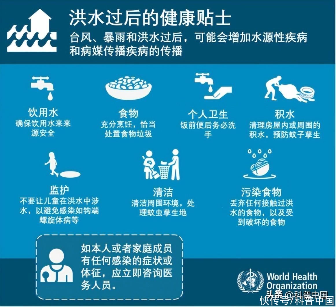 暴雨洪灾后如何预防传染病(暴雨洪灾后，如何预防传染病？这4点要注意！)