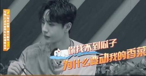  香菜|王一博眼睛有多大，粉丝：取决于对面的食物有多“诱惑”他