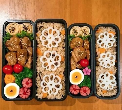 强迫症|日本一对兄妹的便当,吸引3万人围观,强迫症表示看起来好爽