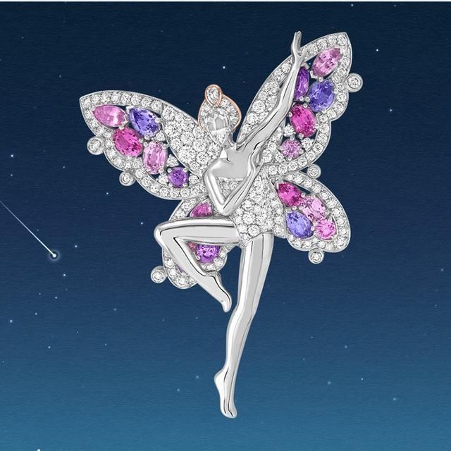 精灵|钱包保不住了！梵克雅宝精灵仙子系列重现，钻石羽翼美到让人炫目