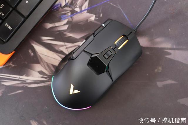 轻松|游戏办公皆能轻松上手,雷柏V330幻彩鼠标体验