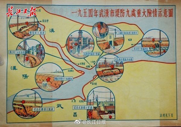  防汛|1954年防汛的胜利表明： 武汉，“经得住任何严重考验”