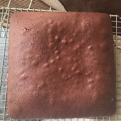  蛋糕|红丝绒巧克力淋面蛋糕