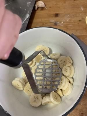 飘香|满室飘香的香蕉古早蛋糕,大蛋糕不开裂的小技巧