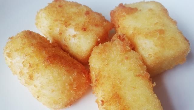 凝固|脆皮炸鲜奶,要么不凝固,要么一炸就糊,教你轻松制作