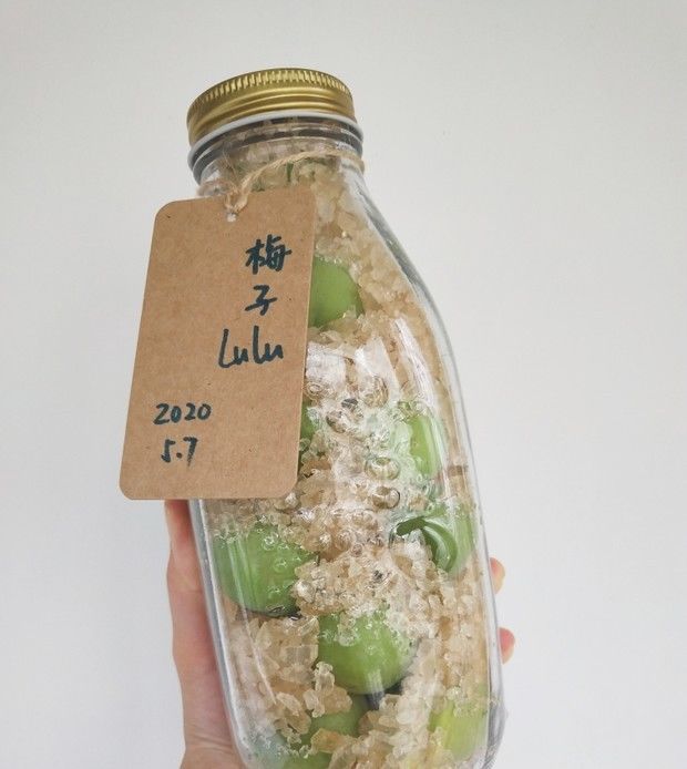  冰糖|家中必备小甜酒, 喝上一口惬意舒心, 高度青梅酒和梅子露的做法来咯