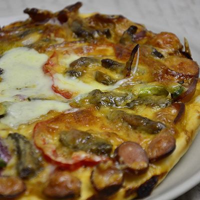  香辣|香辣黑椒牛肉披萨