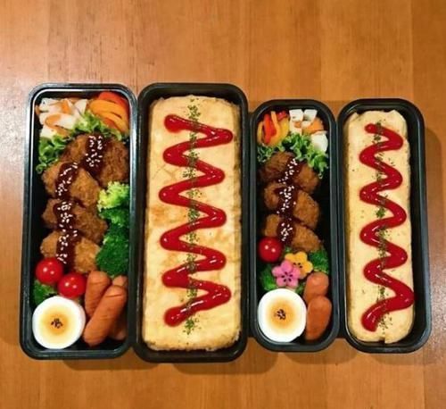 海苔饭团|日本一对兄妹的便当，吸引3万人围观，强迫症表示看起来好爽