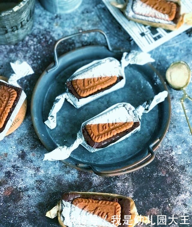 口感|教您高颜值、超赞口感的甜点,焦糖饼干布朗尼的实用家庭做法!