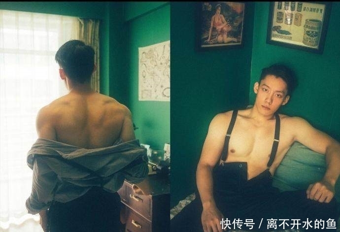 肌肉|爱健身的95后,雕刻出满身肌肉化身模特出镜,气质不输陈坤