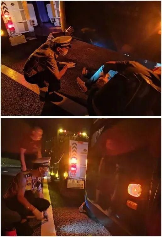  凄风冷雨|交警的最美瞬间 | 凄风冷雨，28名司乘人员被困高速，幸好……