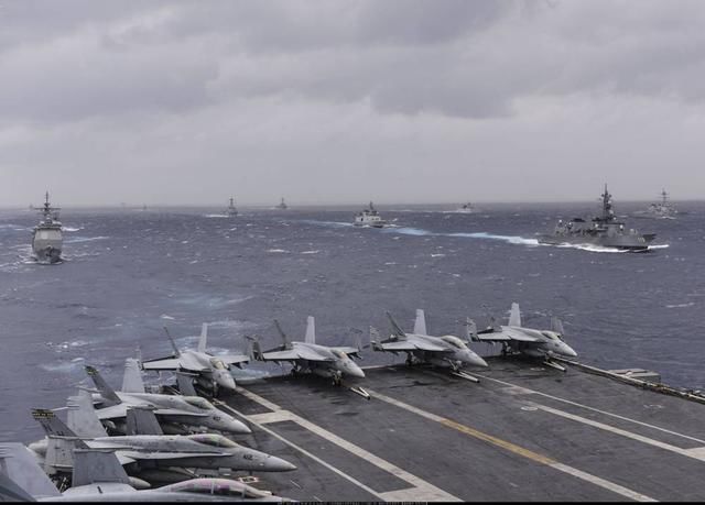  内部|美日澳印数十艘军舰西太军演，军事施压加码，美或搅起大的冲突？