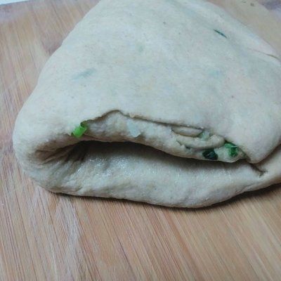  干面粉|姑娘隔三差五就要吃葱花千层饼，超好吃还不长肉
