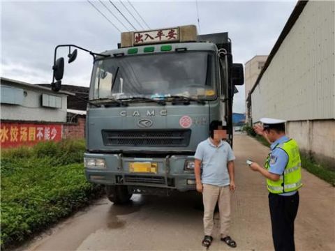 交警|高要交警火眼金睛超载货车接连被查获