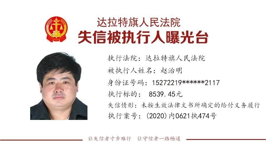 法院|鄂尔多斯一法院公布一批失信被执行人名单