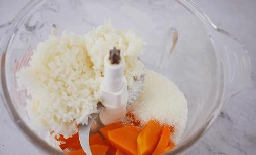  米饭|1块南瓜，1碗米饭，不用揉面，不用烤，上锅一蒸，好吃不上火