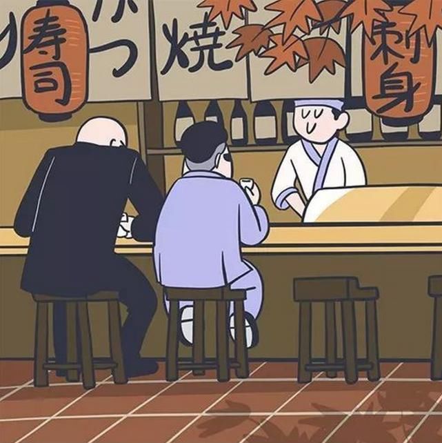  生鱼片|奇趣漫画：土豪在寿司店遇到猫咪，准备顶级的生鱼片招待它