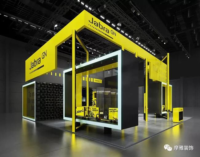  各行各业|『科技感十足』不错的展位设计