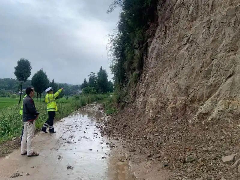  保平安|暴雨倒树致路断，警民行动保平安