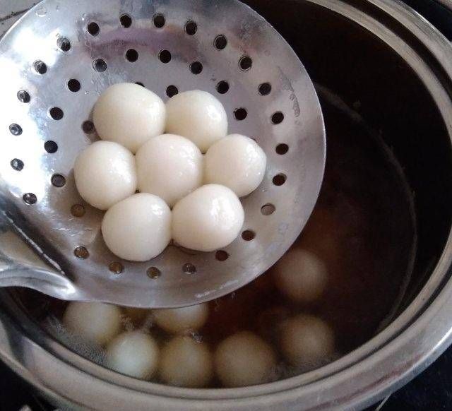 糯米粉|这碗红薯红糖姜汁小汤圆,一碗就能活过来
