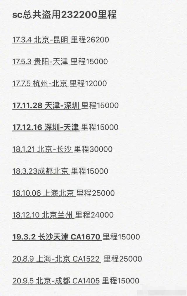 盗窃|知名艺人航空里程接连被盗刷 律师：盗窃他人里程或将获刑
