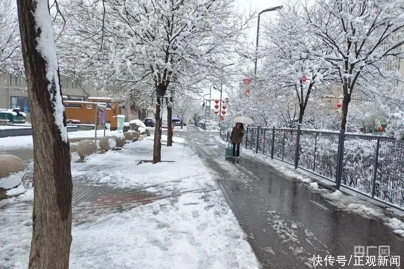 山西一地积雪19厘米，今天郑州有雨，这波强冷空气何时结束？