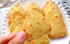 饼干|免打发零失败黄金芝士咸味饼干