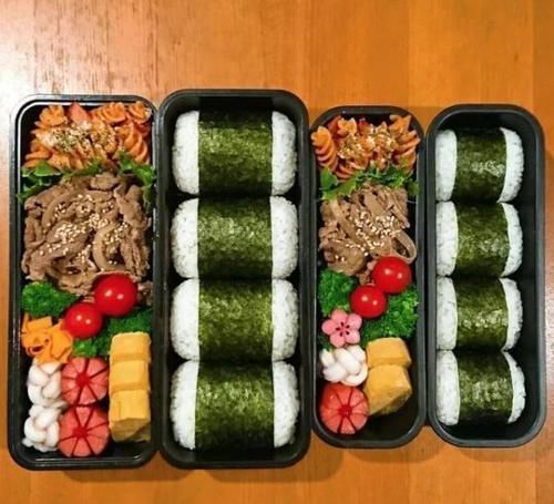 强迫症|日本一对兄妹的便当,吸引3万人围观,强迫症表示看起来好爽