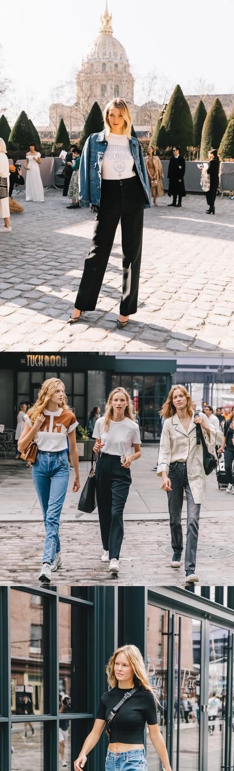 女生|欧美街拍才是最real时髦女生的样子，甩国内网红街拍十条街