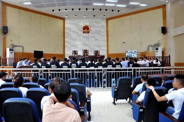 新田县工业园|蓝山法院公开开庭审理一起恶势力犯罪集团案件