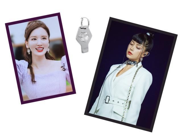 万茜|万茜的红西装吴昕的剪刀发夹被追着问哪买？是姐姐带火的小众品牌