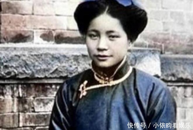 优雅|罕见的清朝老照片!图五的女子气质优雅,是难得一见的大美女!