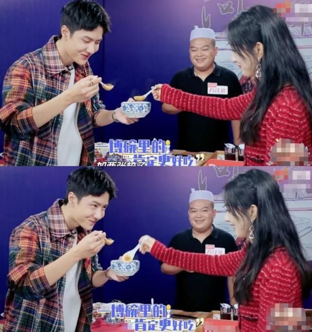  养眼|赵丽颖王一博姐弟CP太养眼，王一博冰块脸被融化