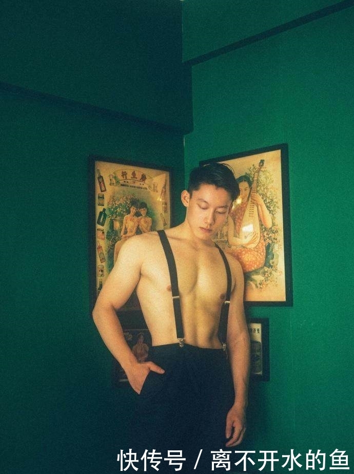 肌肉|爱健身的95后,雕刻出满身肌肉化身模特出镜,气质不输陈坤