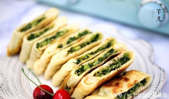 懒人|懒人早餐新吃法,比做韭菜盒子更简单,一卷一煎,香酥可口吃不够