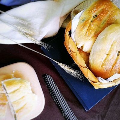  麻薯|抹茶麻薯哈斯面包