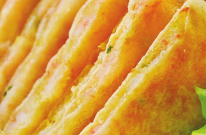 酥软|用春卷皮做一道美味小吃,金黄酥软,鲜香十足,快来试试