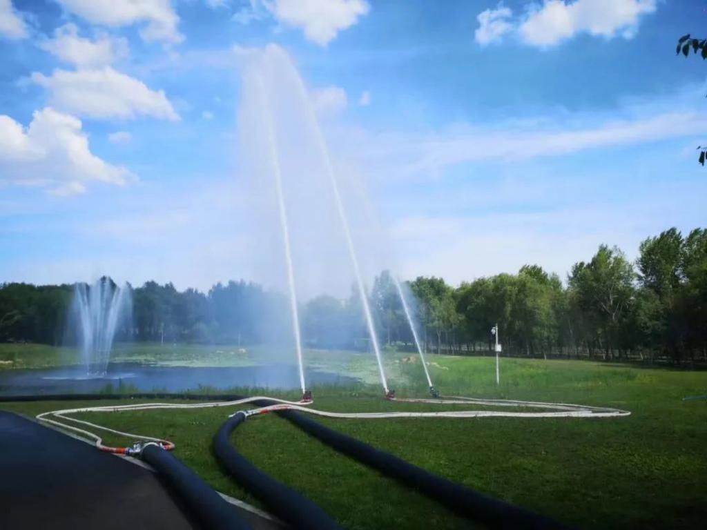  长春|长春消防开展6公里远程供水系统测试验收