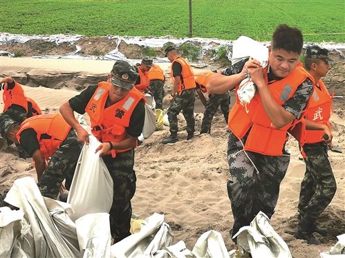 抗洪一线|43岁老兵再赴“第二故乡”战斗