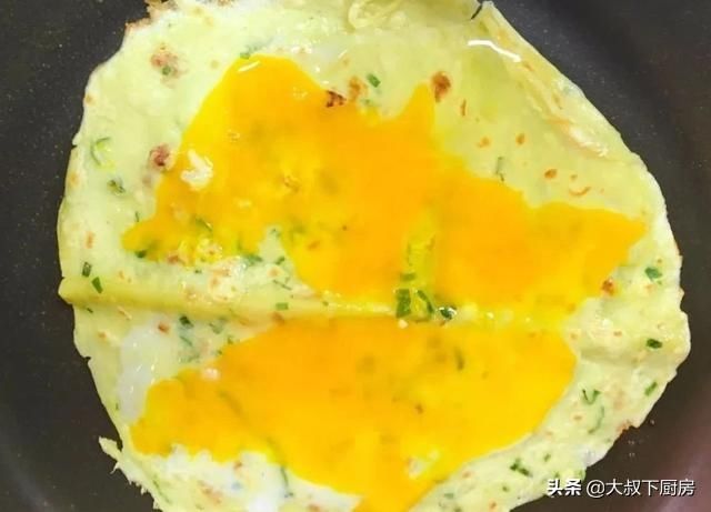 鸡蛋|早餐怎么选?大叔教你鸡蛋卷饼,鲜香味美,简单易做,非常好吃