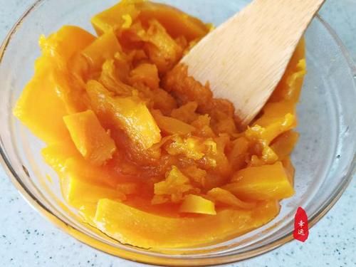 混合面|南瓜混合面奶香发糕，有营养又蓬松暄软不塌陷，口感佳老少皆宜