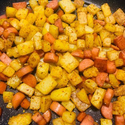 解馋|超解馋的土豆火腿丁