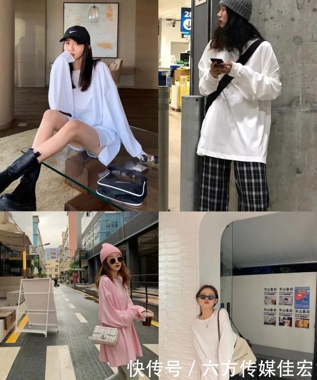 搭配|你那里入秋了吗?是时候穿长袖衫了,清新好看还能显高