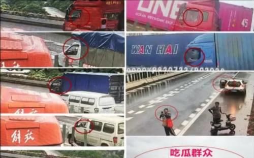  不当|顺德：事故车辆停靠不当 遭水泥柱瞬间捅爆驾驶室