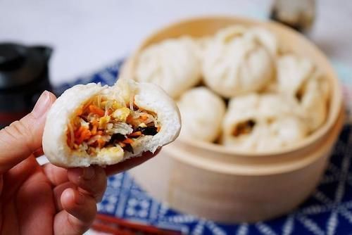  热量|热量低、饱腹感强的素包子，这个食谱最好吃，蒸过一次就知道靠谱