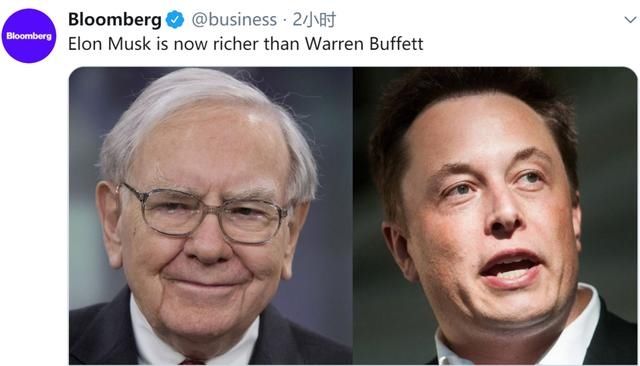  特斯拉|特斯拉股价一年飙升480%！马斯克身家超巴菲特，成全球第七大富豪