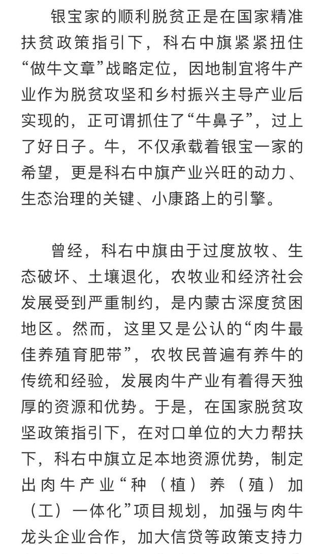 牛鼻子|抓住“牛鼻子”,过上好日子