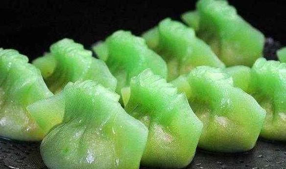 翡翠|虽说买不起翡翠,但可吃得起翡翠饺子!有营养更有颜值!