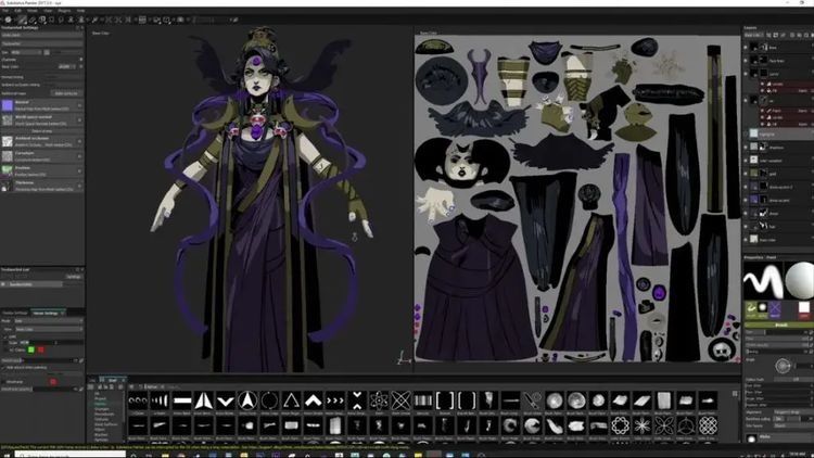 黑帝斯|Supergiant美术师：如何将2D美术做成3D游戏模型？
